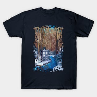 Frozen Tardis Doctor Who T-Shirt